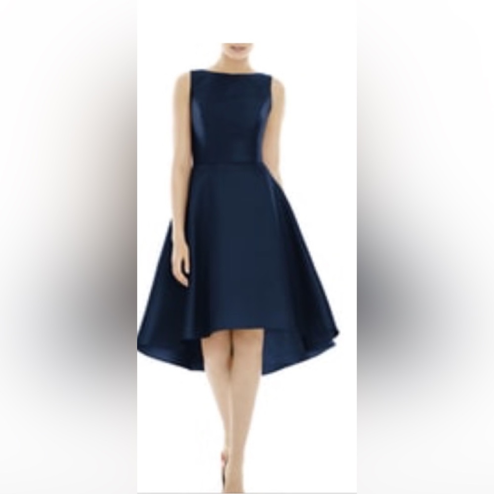 Alfred Sung high low dress